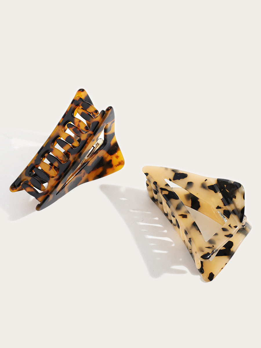Leopard Hair Clips-Pack of 2