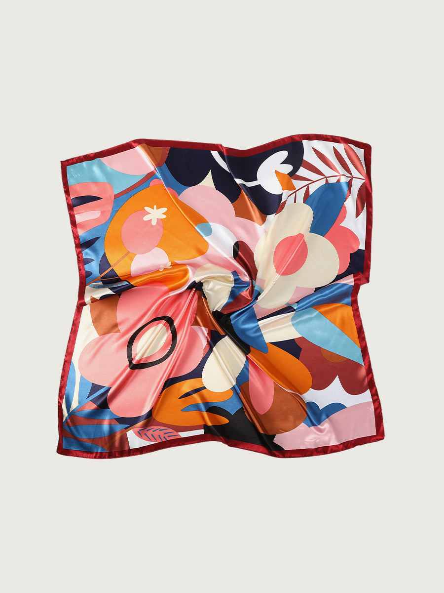 Silky Square Scarves-Pack of 2